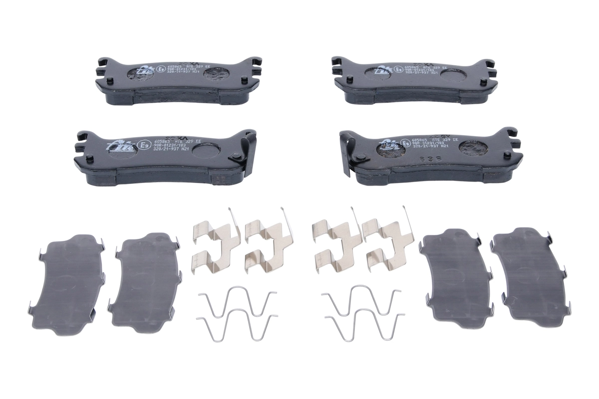 Set placute frana
