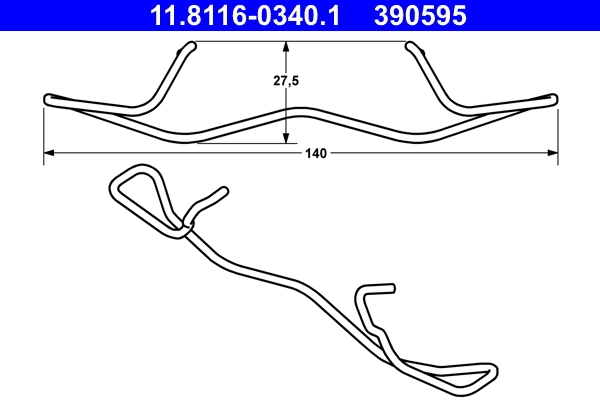 Arc etrier frana