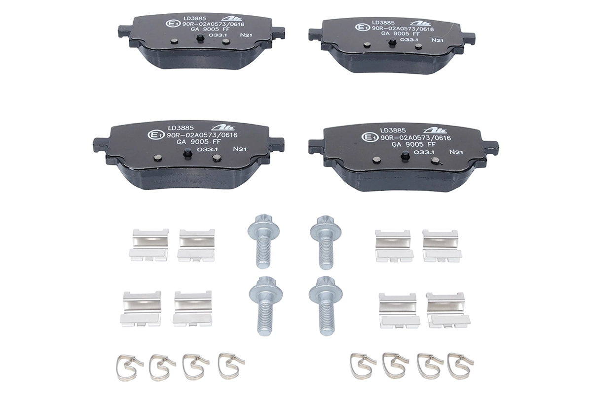 Set placute frana