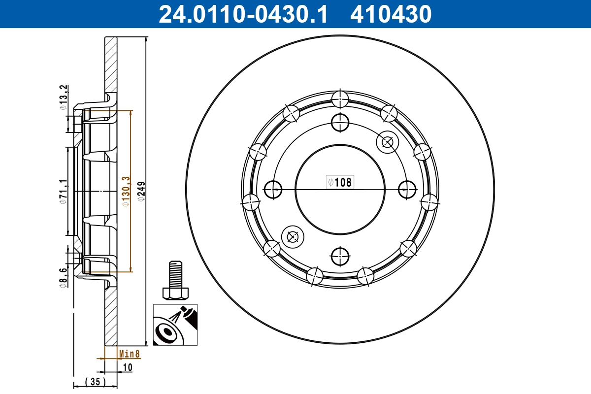 Disc frana
