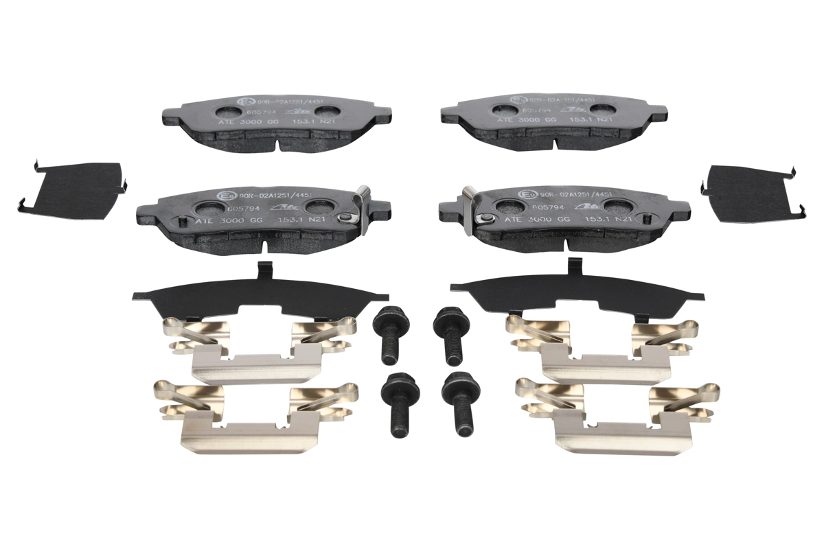 Set placute frana