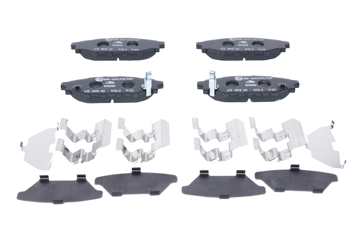 Set placute frana