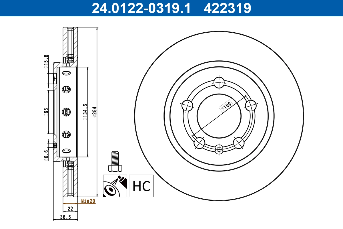 Disc frana