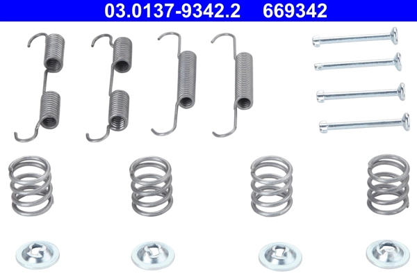 Set accesorii saboti frana