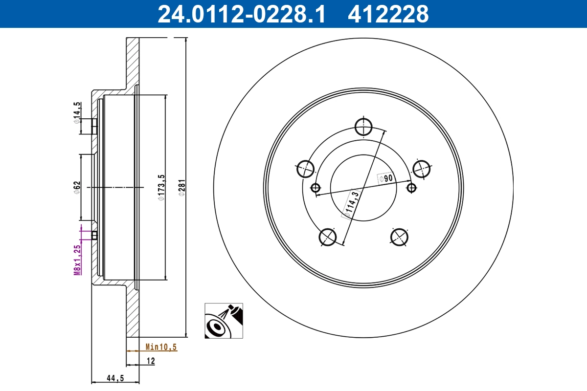 Disc frana