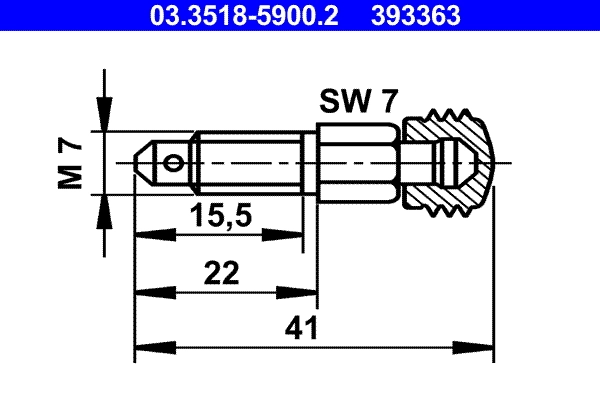 Surub/supapa aerisire