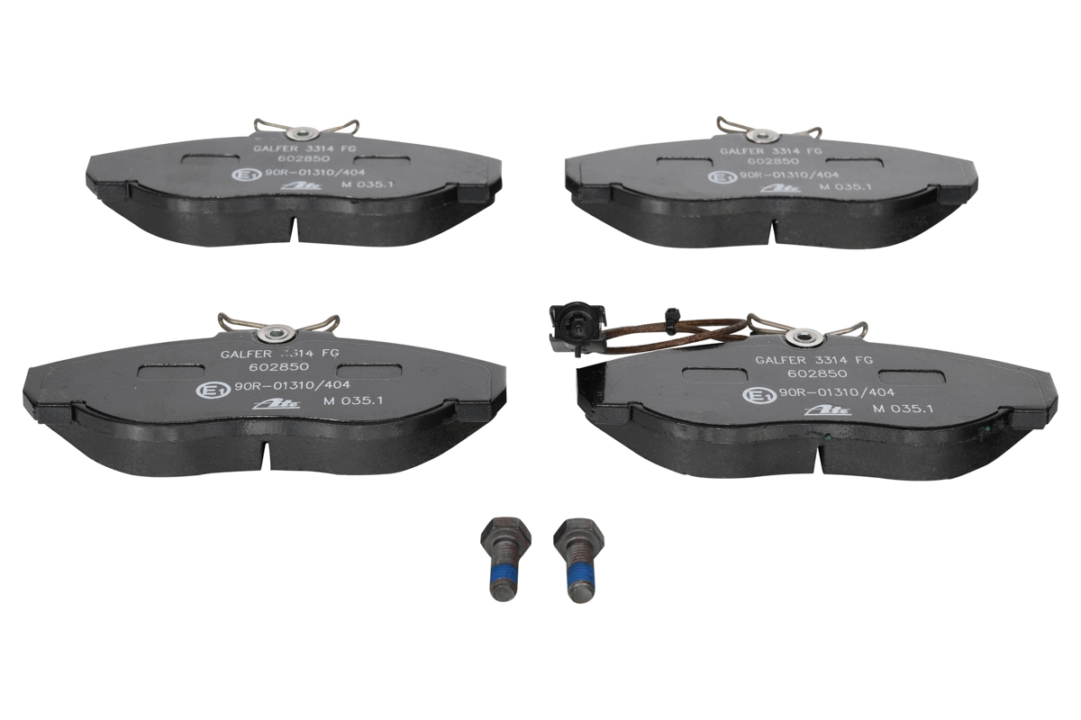 Set placute frana