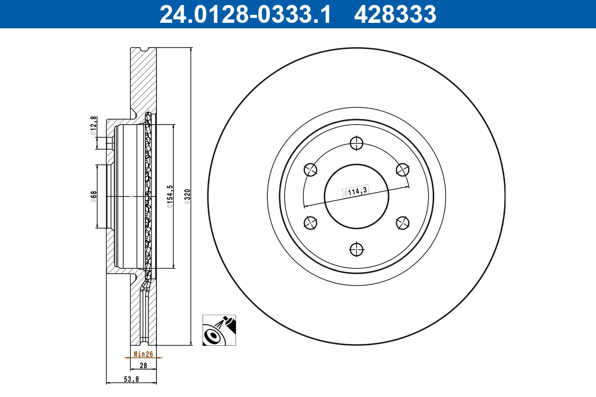 Disc frana