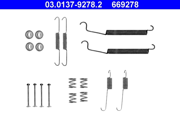 Set accesorii saboti frana
