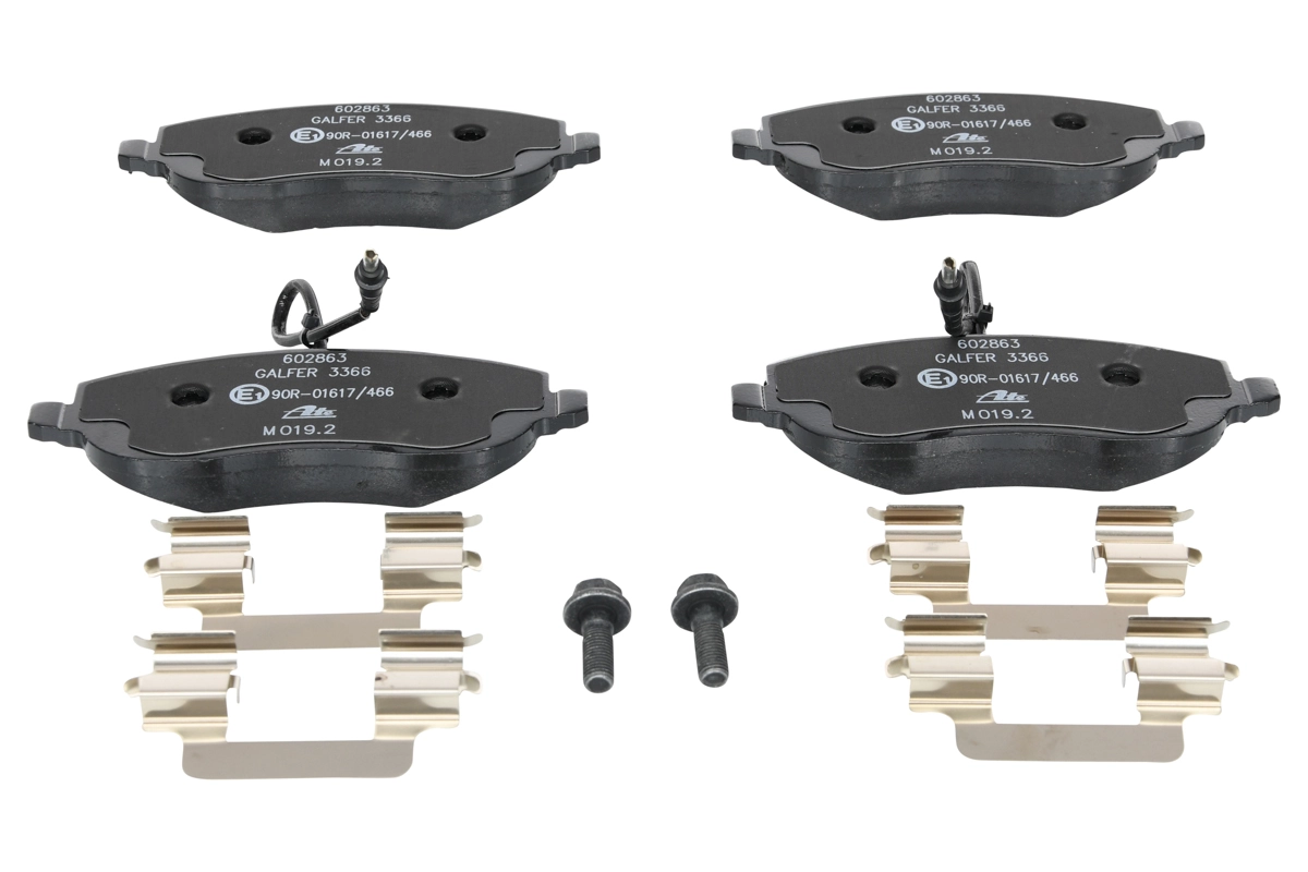 Set placute frana