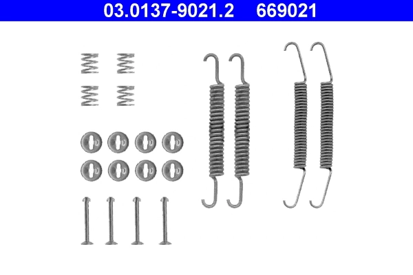 Set accesorii, sabot de frana
