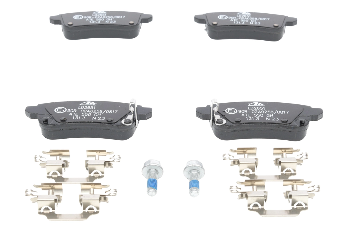 Set placute frana