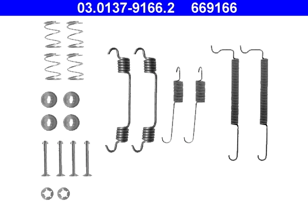 Set accesorii saboti frana