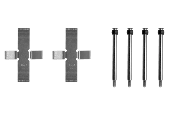 Set accesorii placute frana