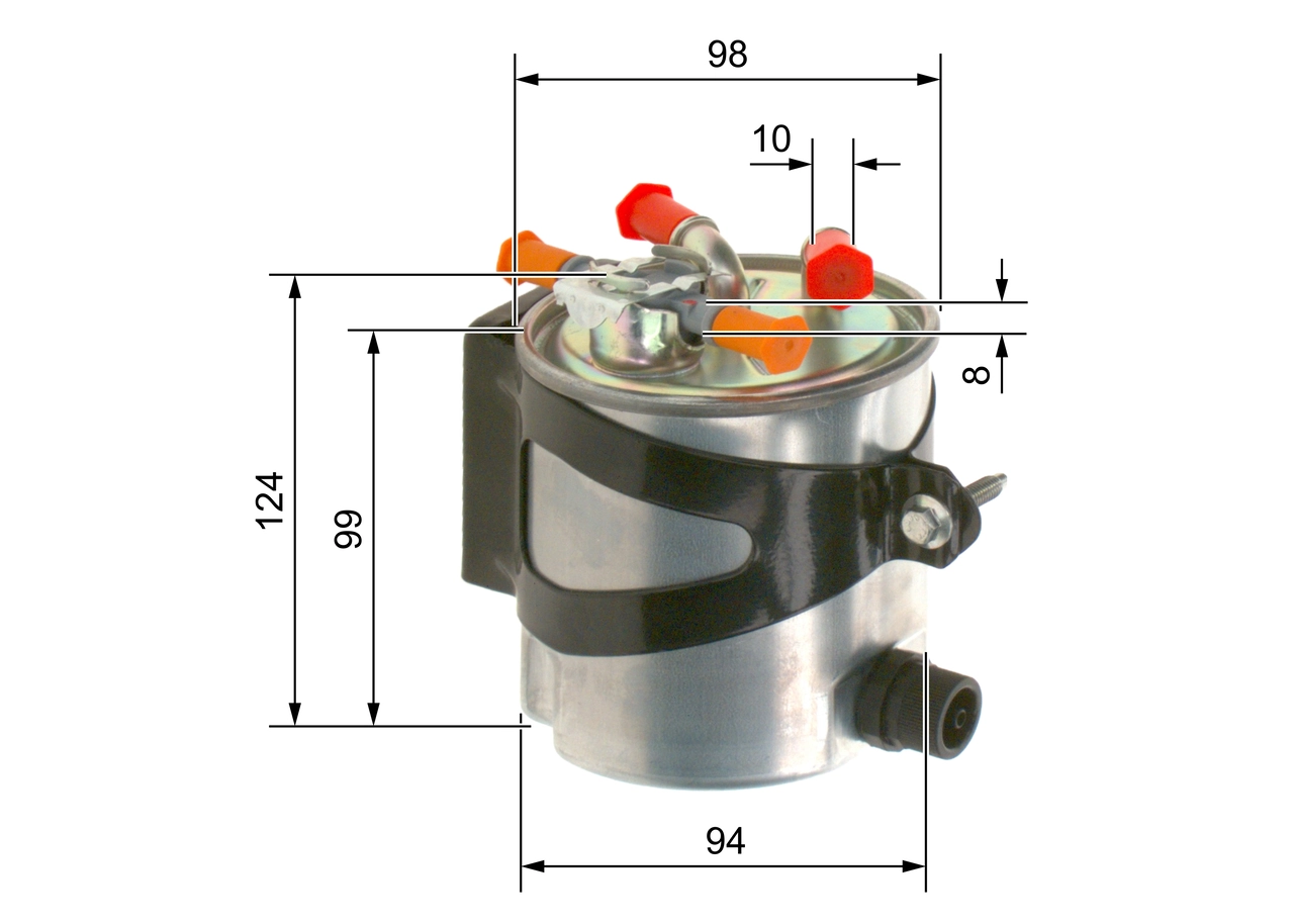 Filtru combustibil