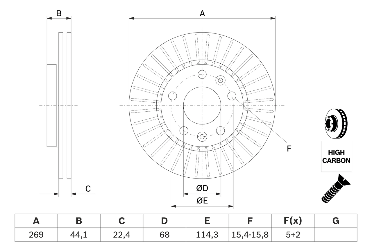 Disc frana