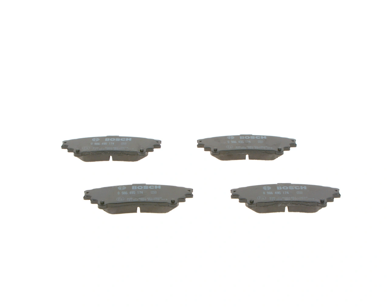 Set placute frana