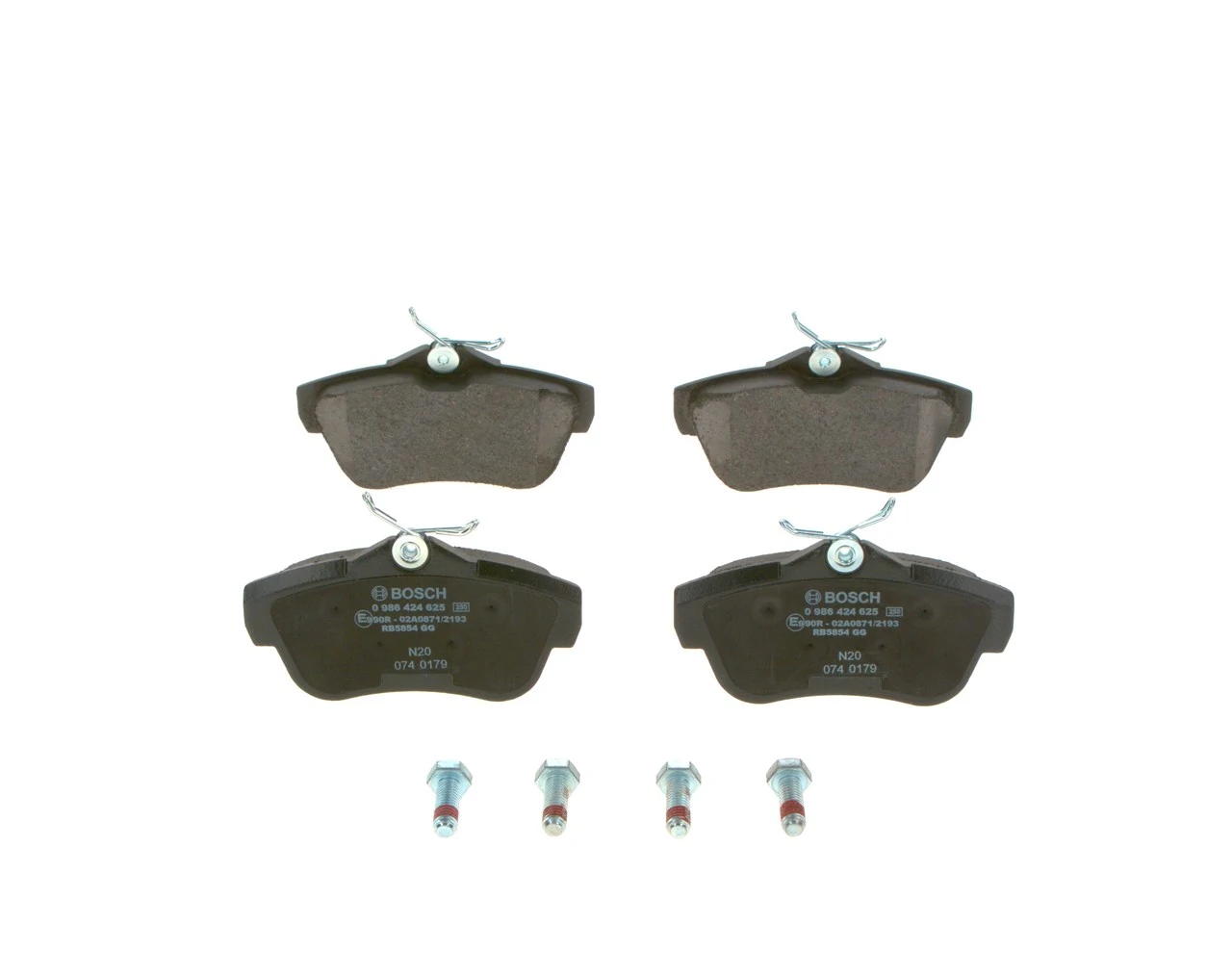 Set placute frana