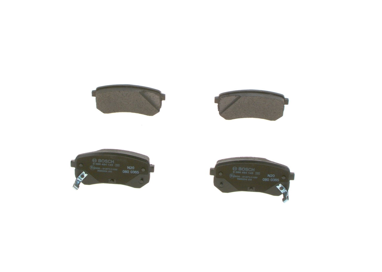 Set placute frana