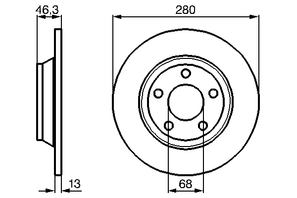 Disc frana