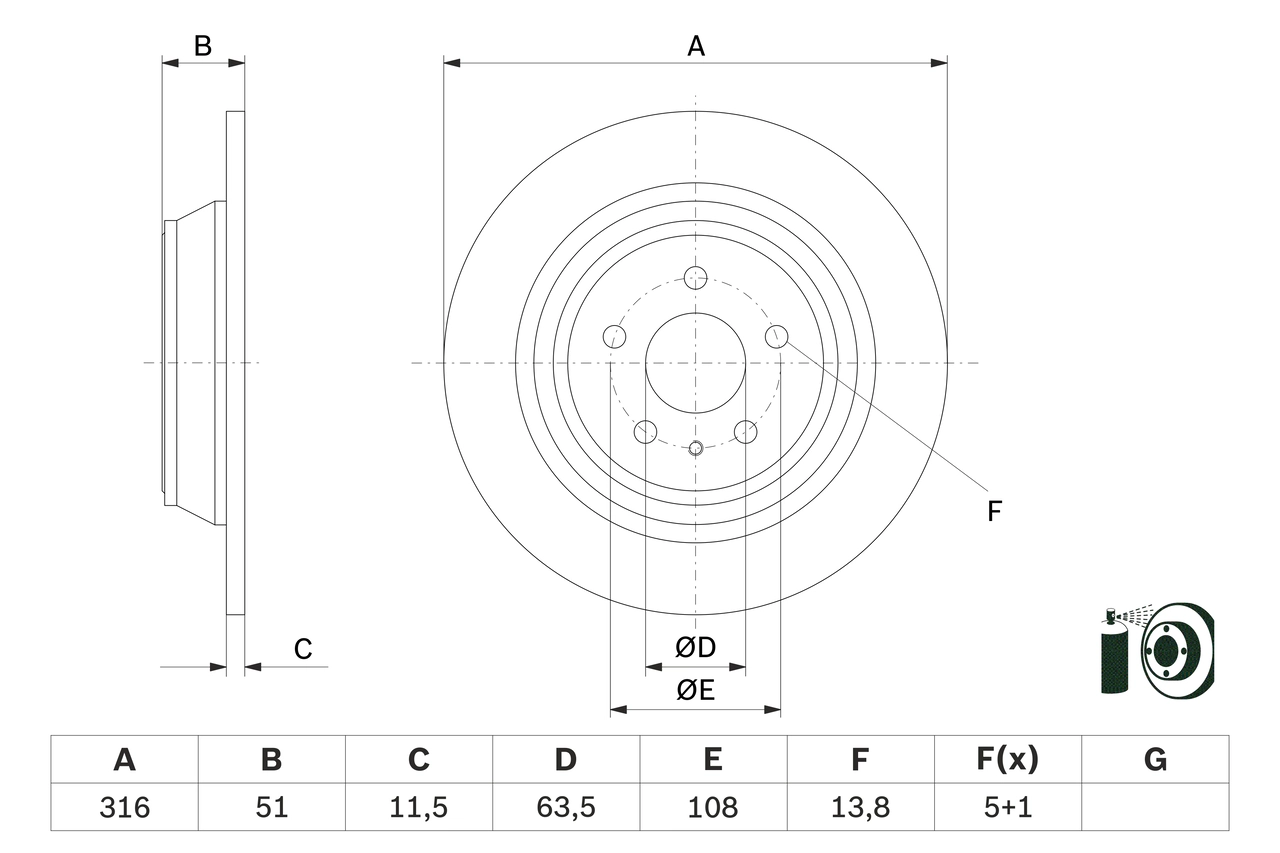 Disc frana