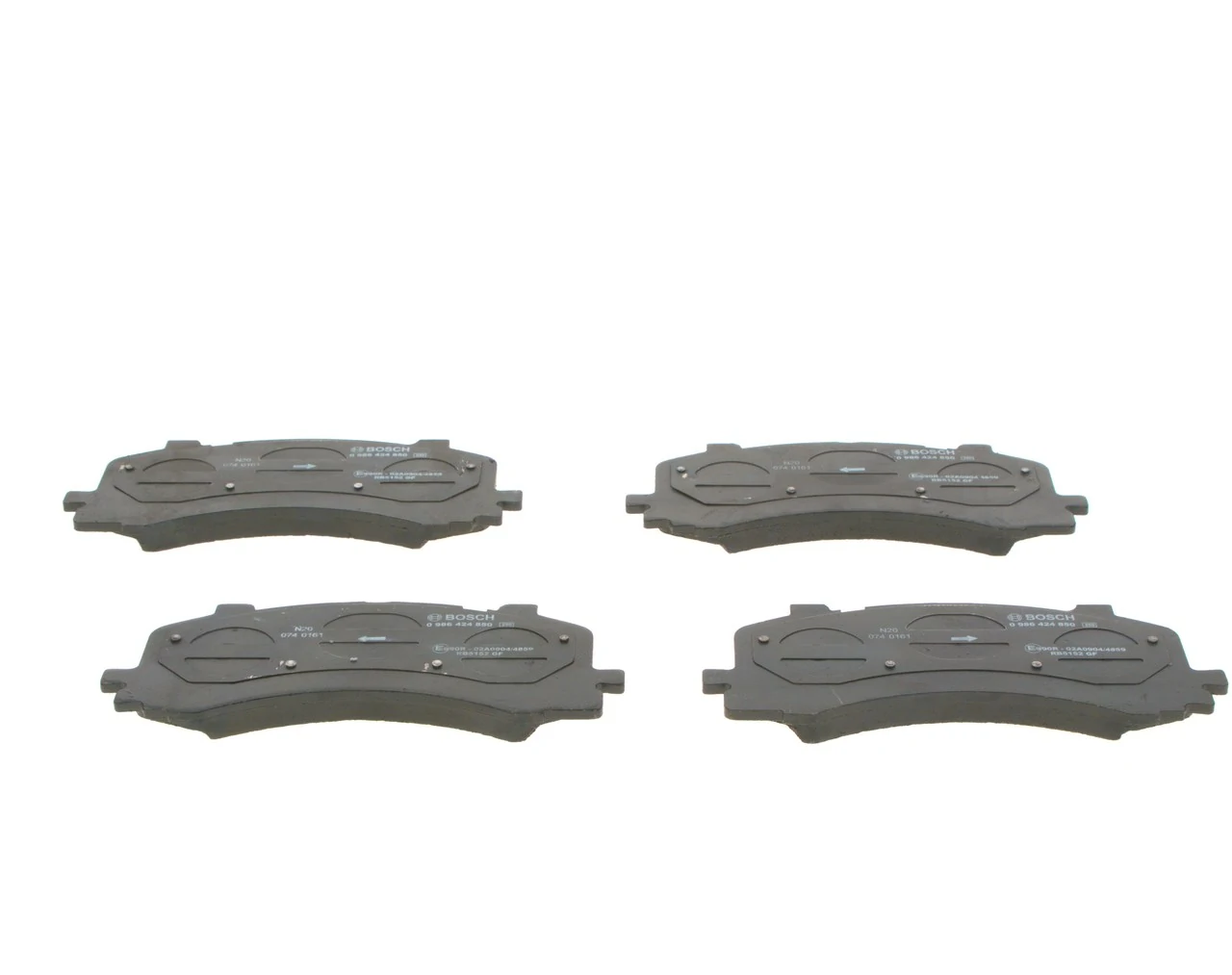 Set placute frana