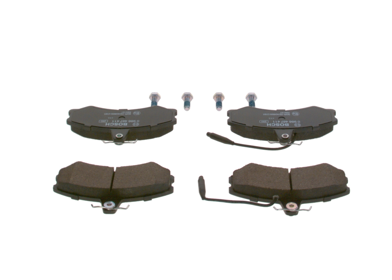 Set placute frana