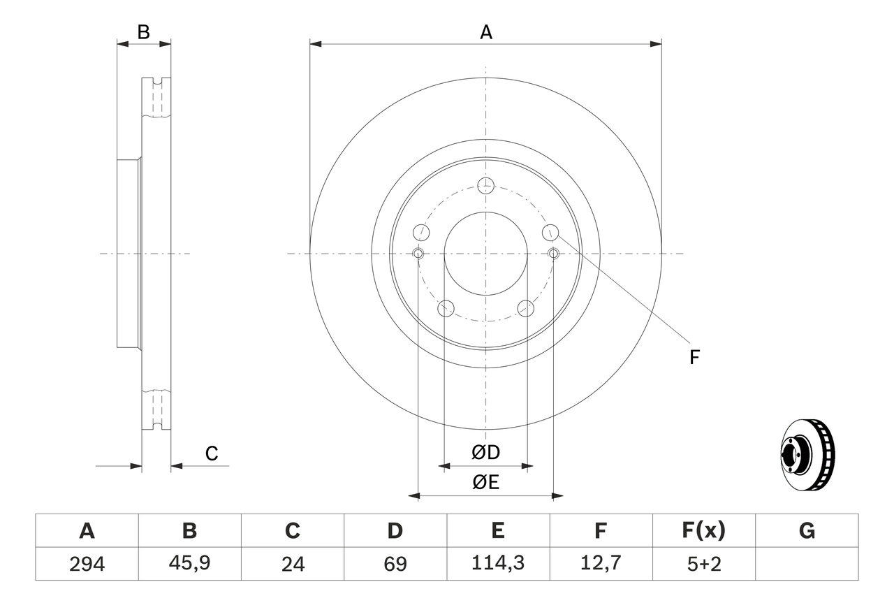 Disc frana