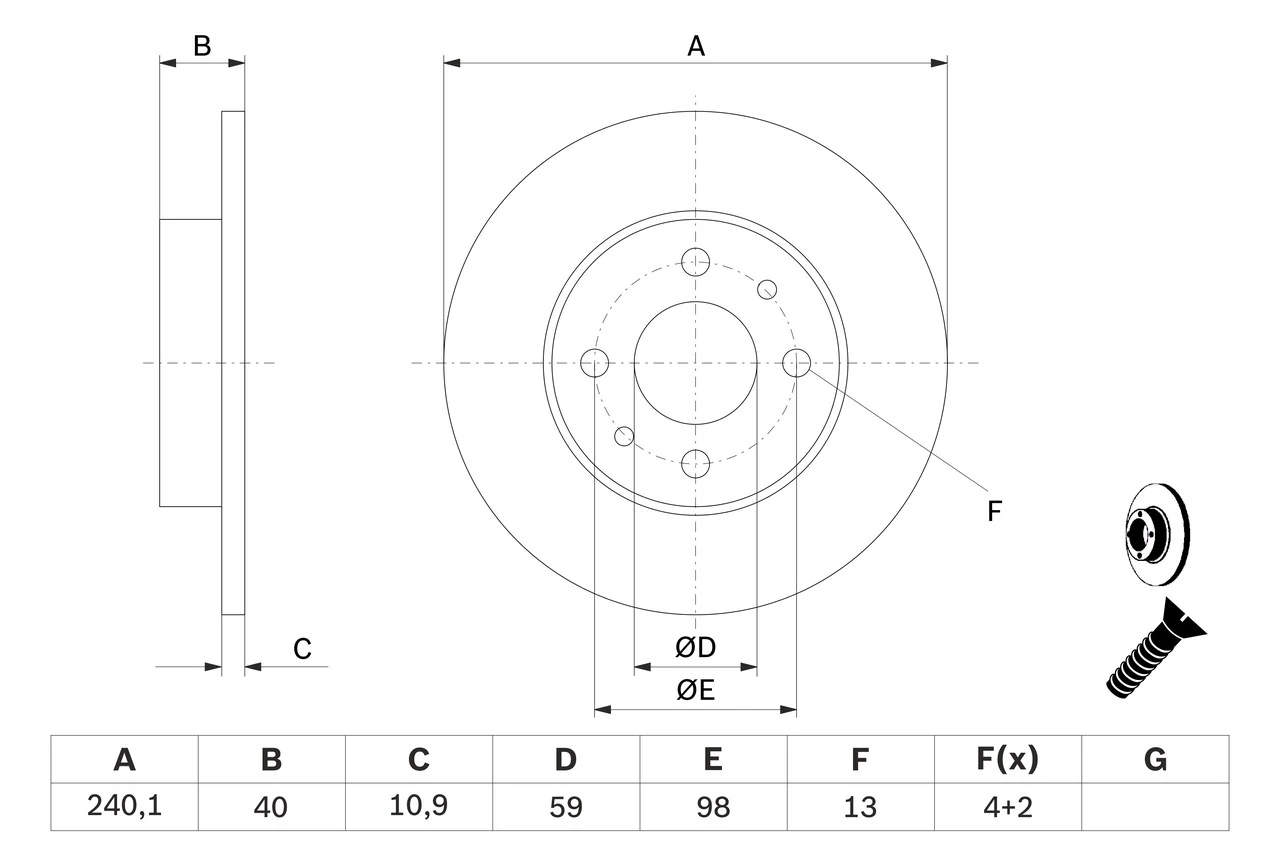 Disc frana