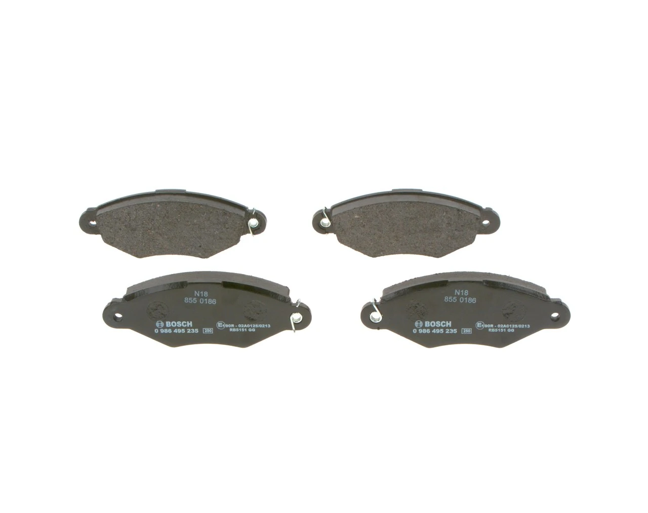 Set placute frana