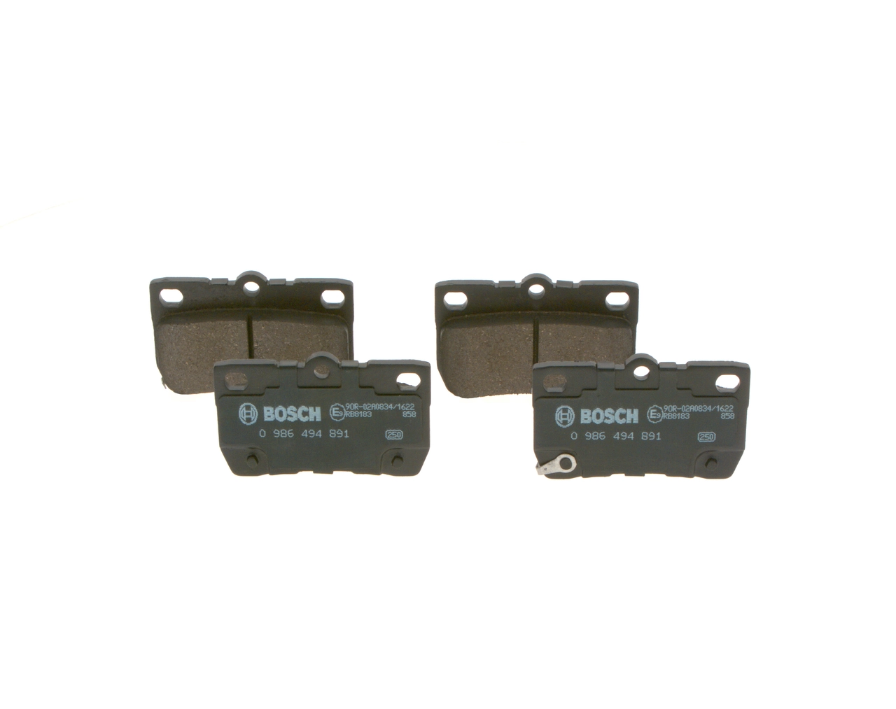 Set placute frana