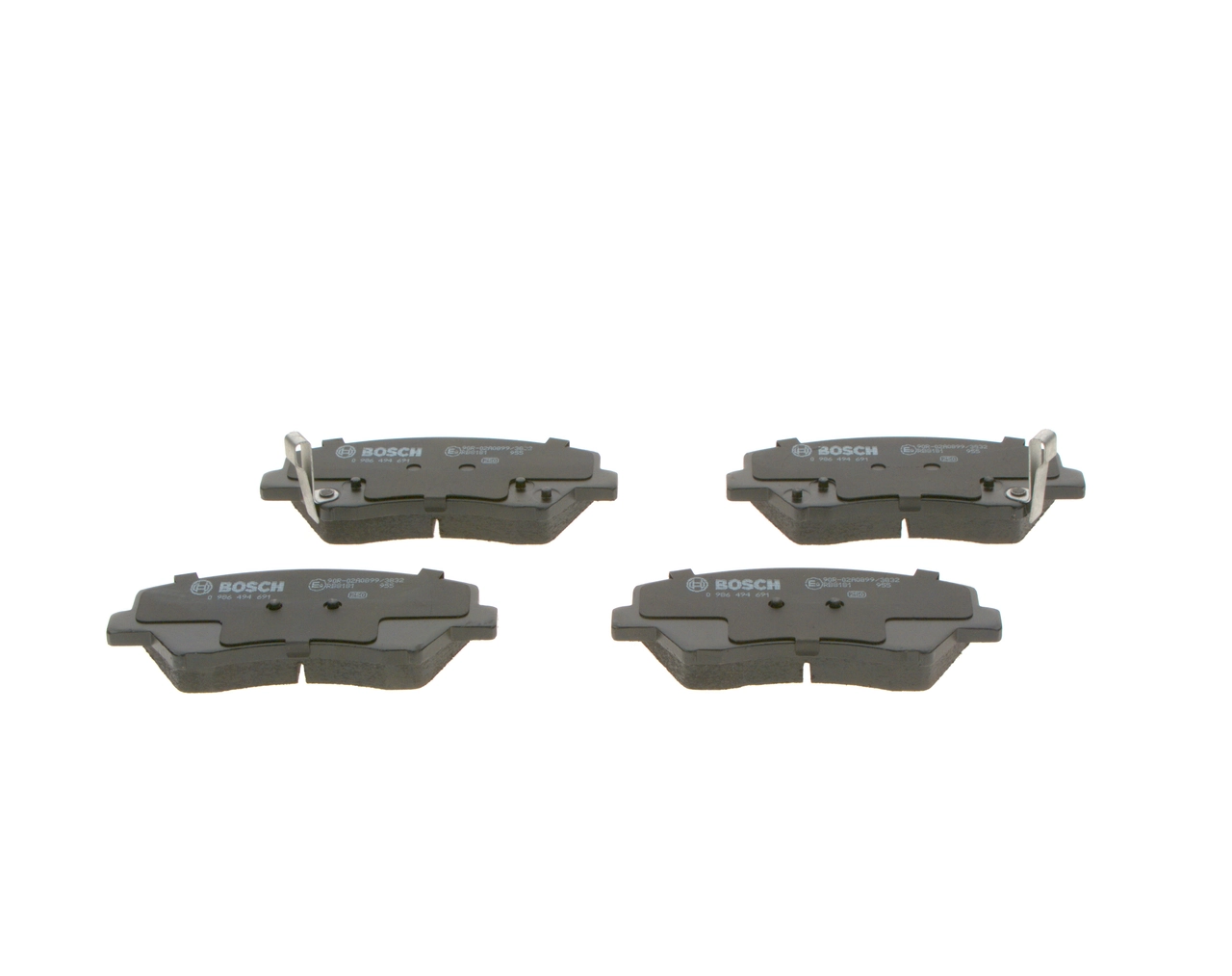 Set placute frana