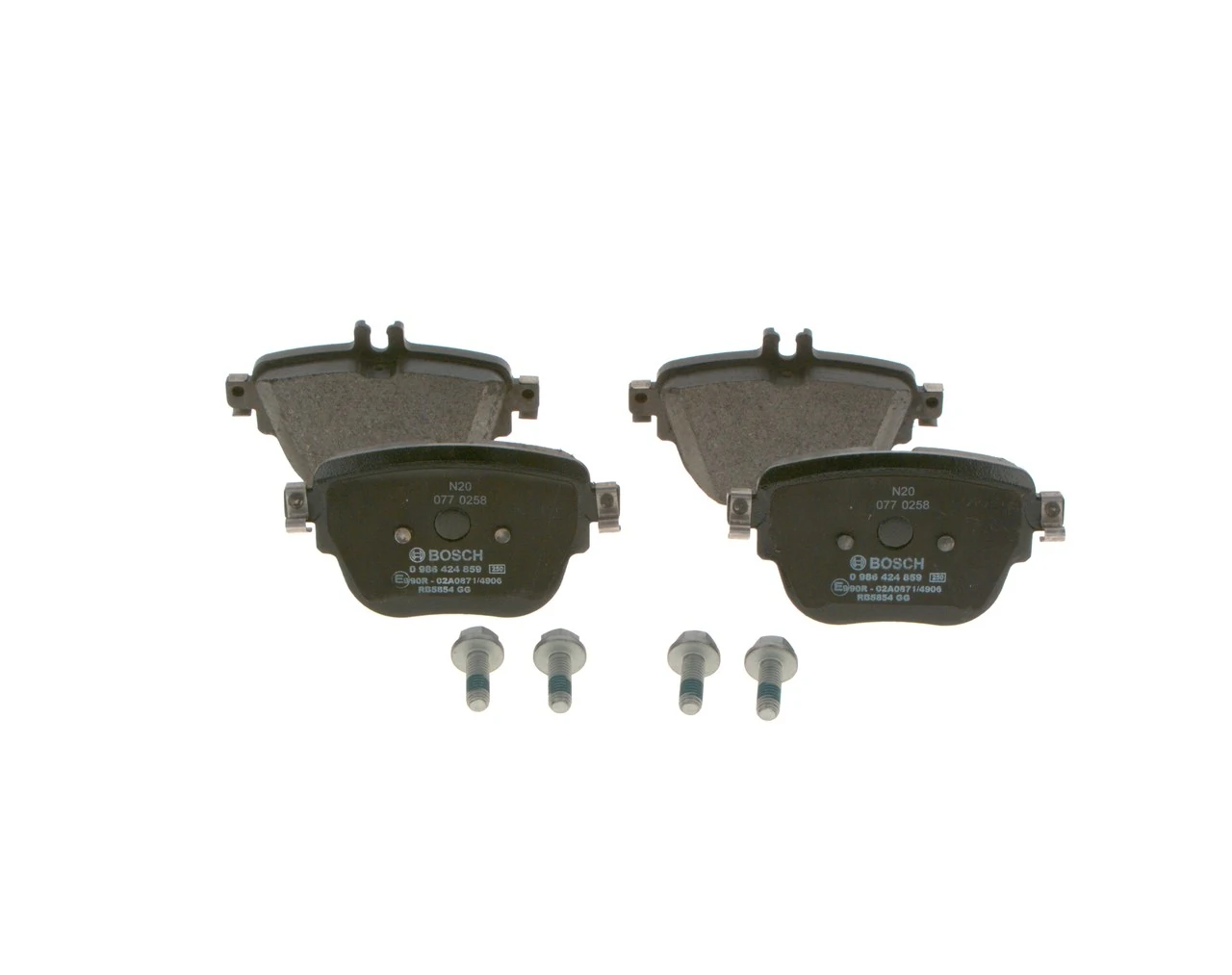 Set placute frana