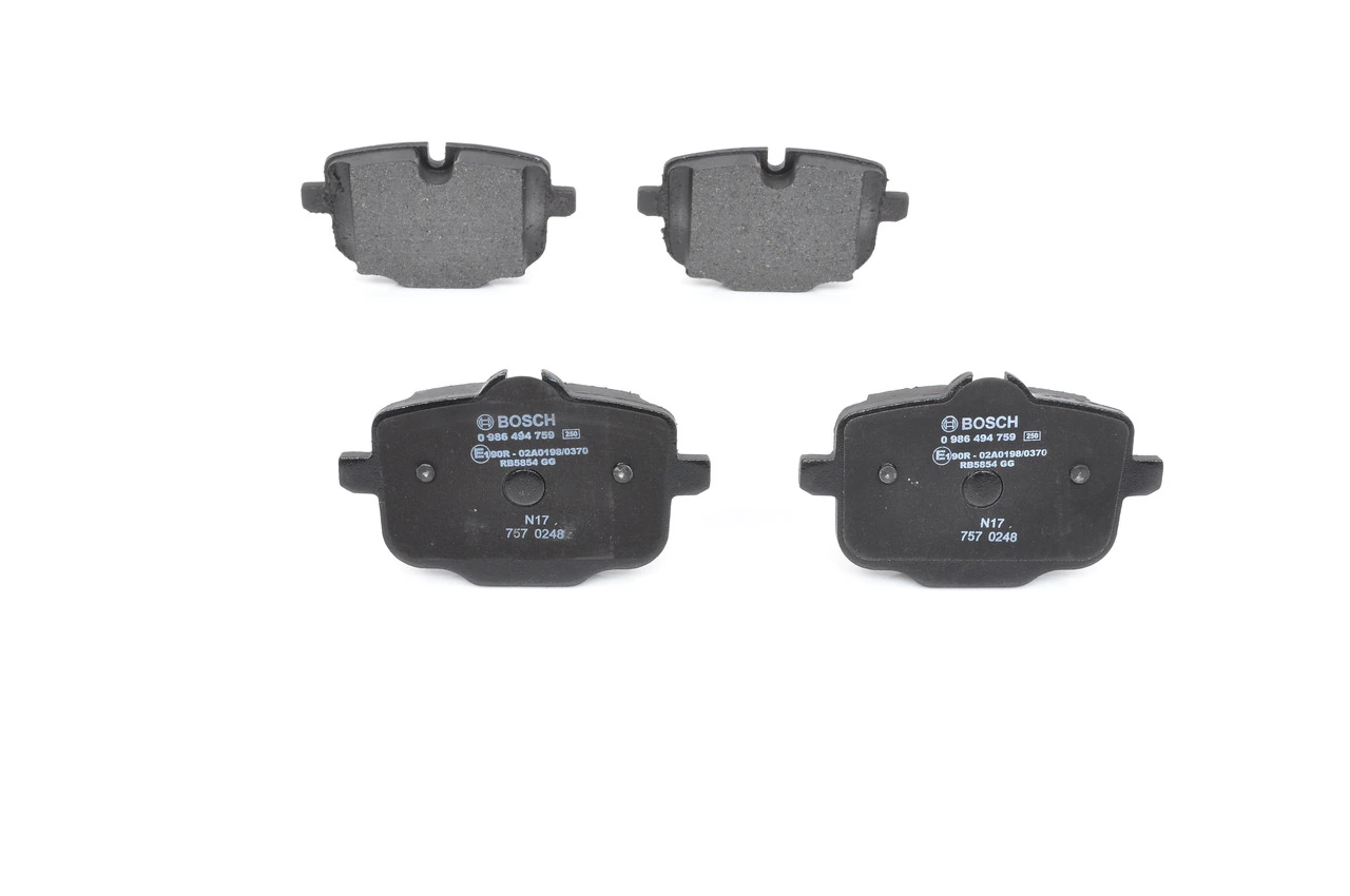 Set placute frana