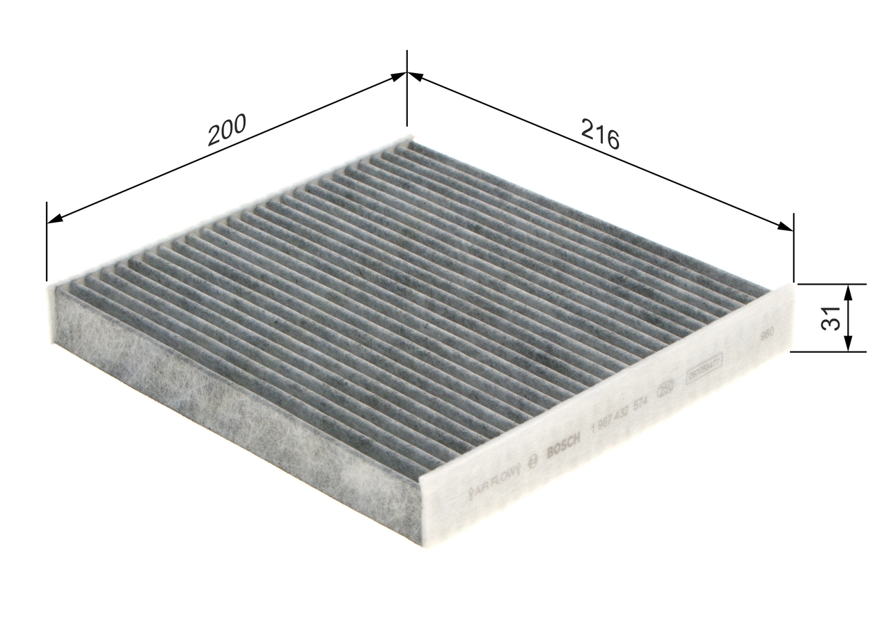 Filtru aer habitaclu