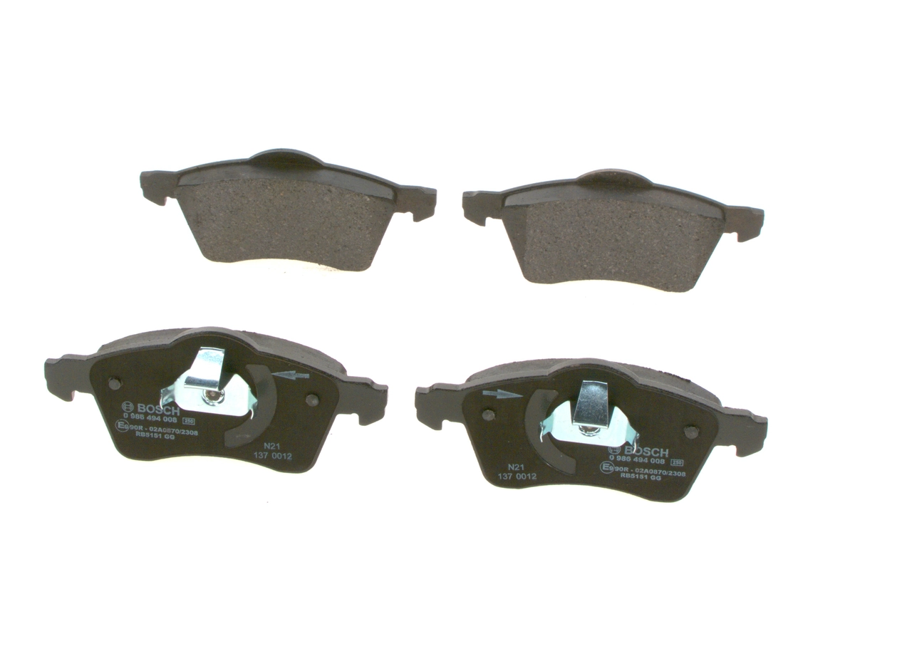 Set placute frana