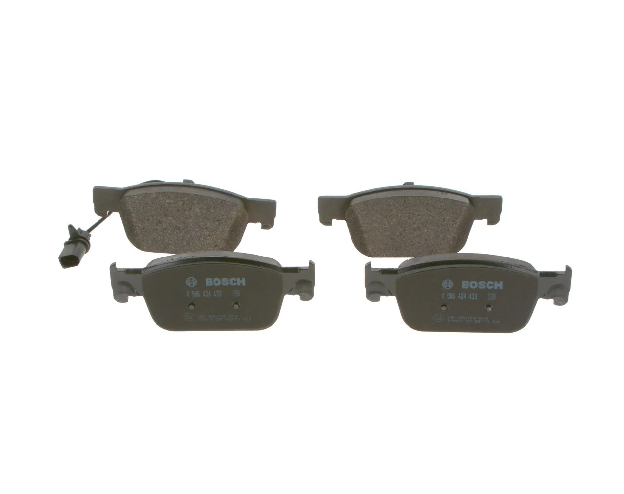 Set placute frana