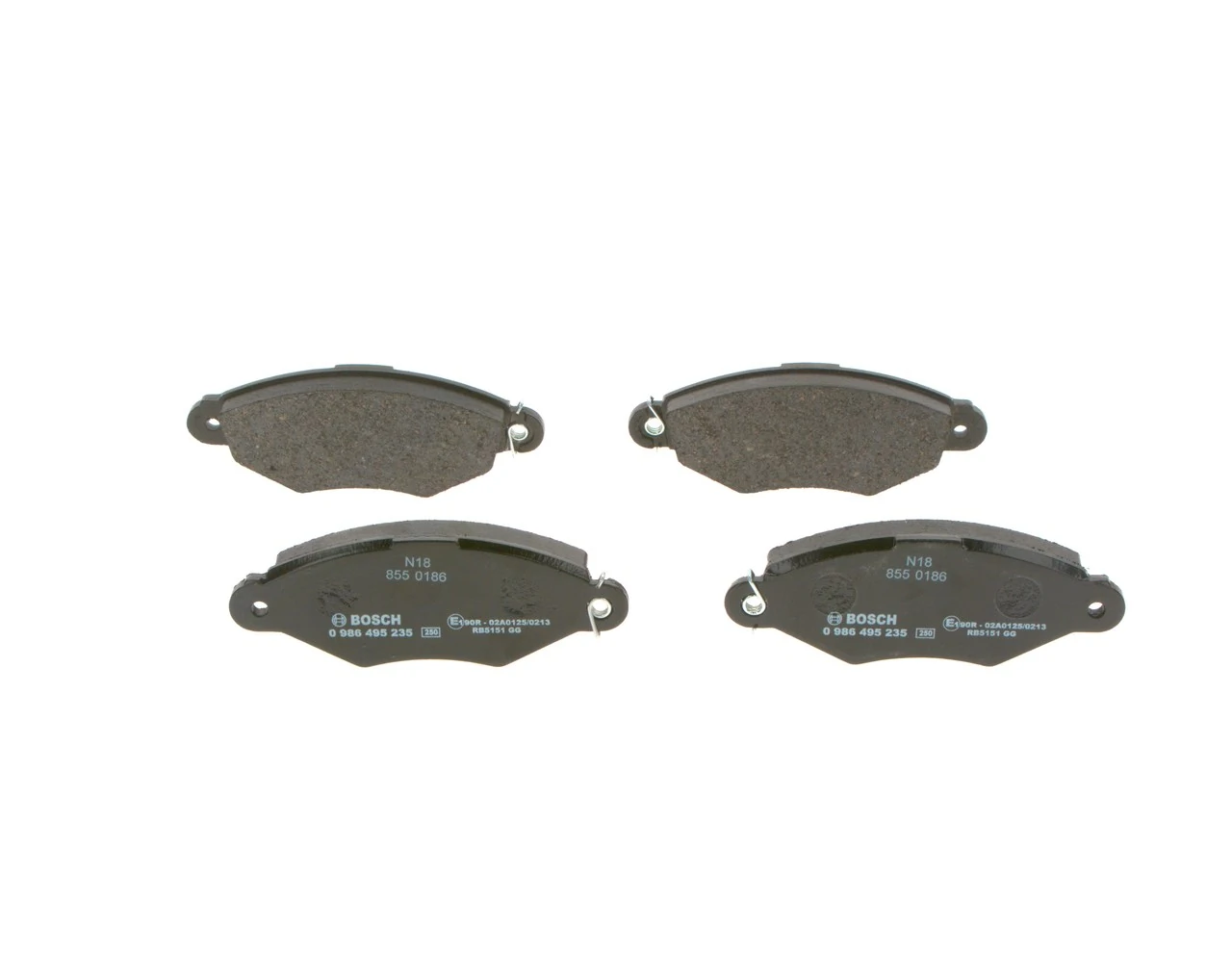 Set placute frana