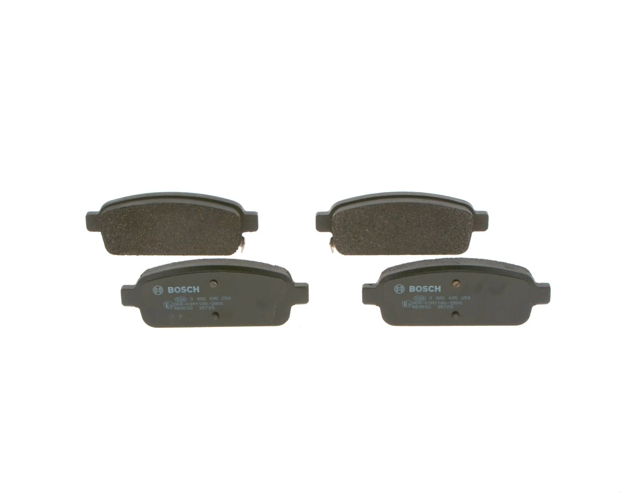 Set placute frana