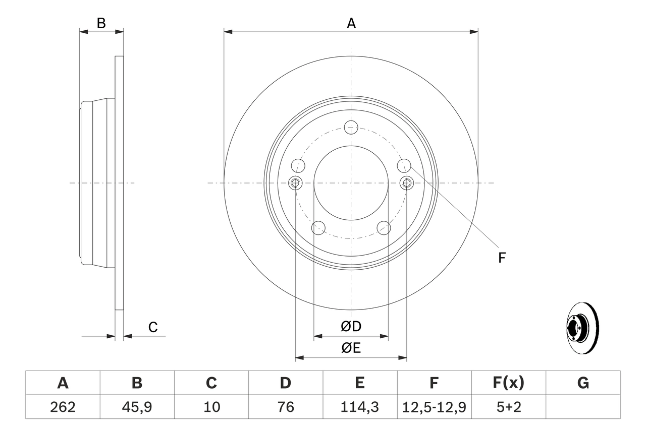 Disc frana
