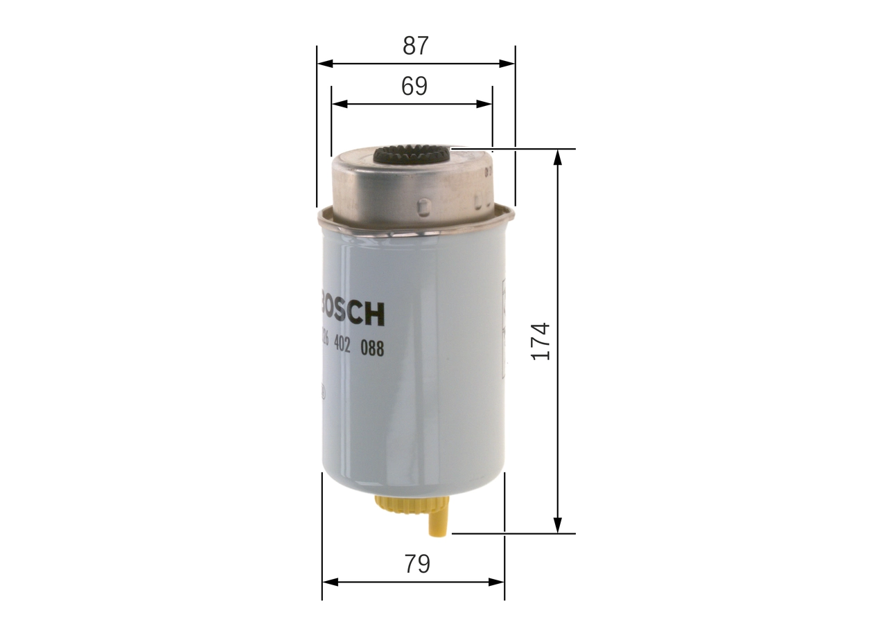 Filtru combustibil