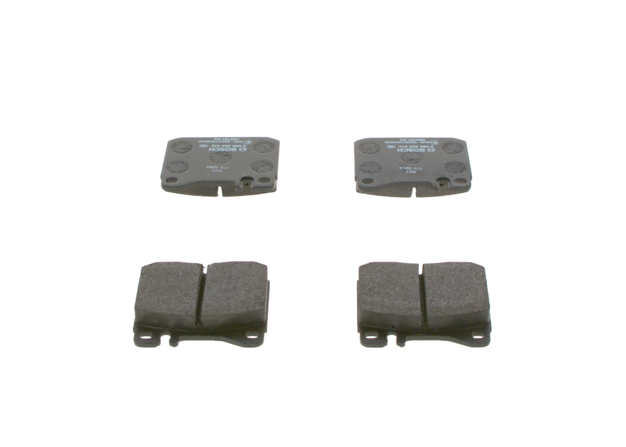 Set placute frana