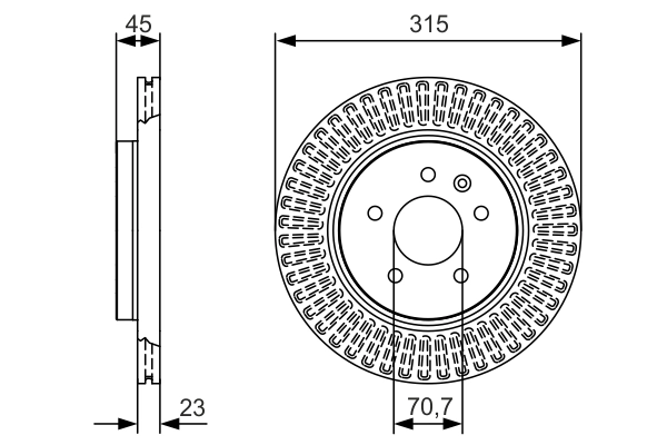 Disc frana
