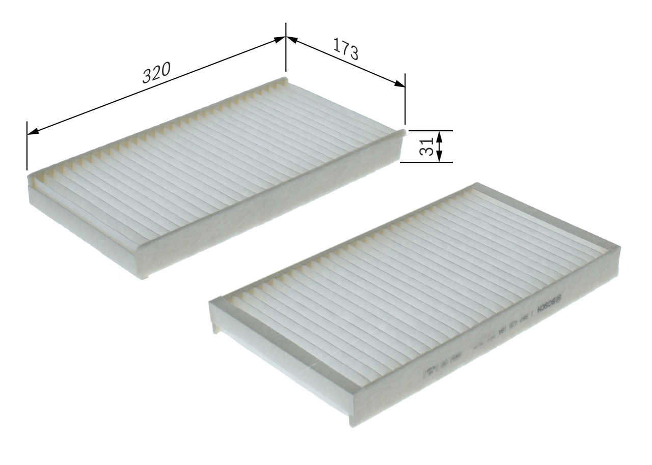 Filtru aer habitaclu