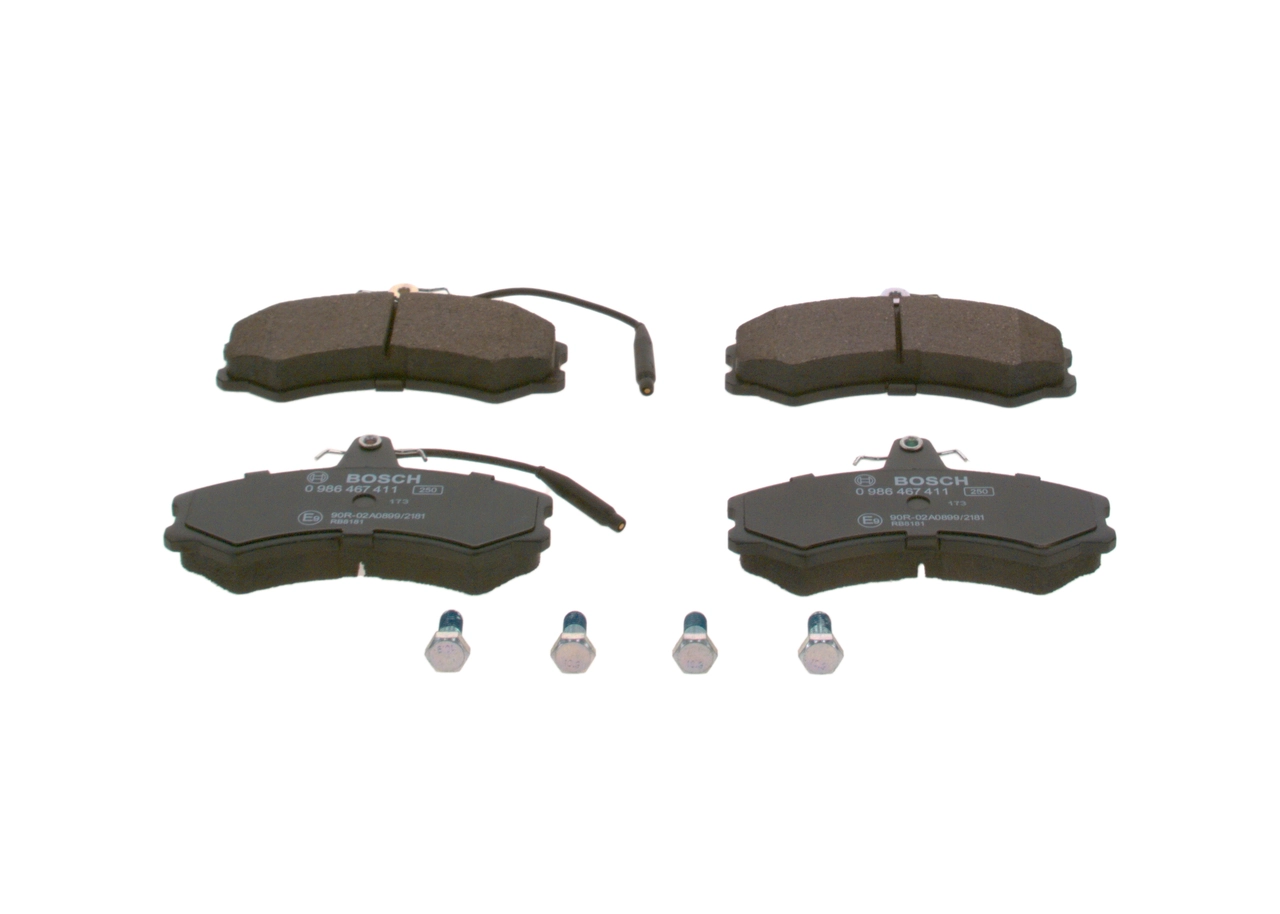 Set placute frana