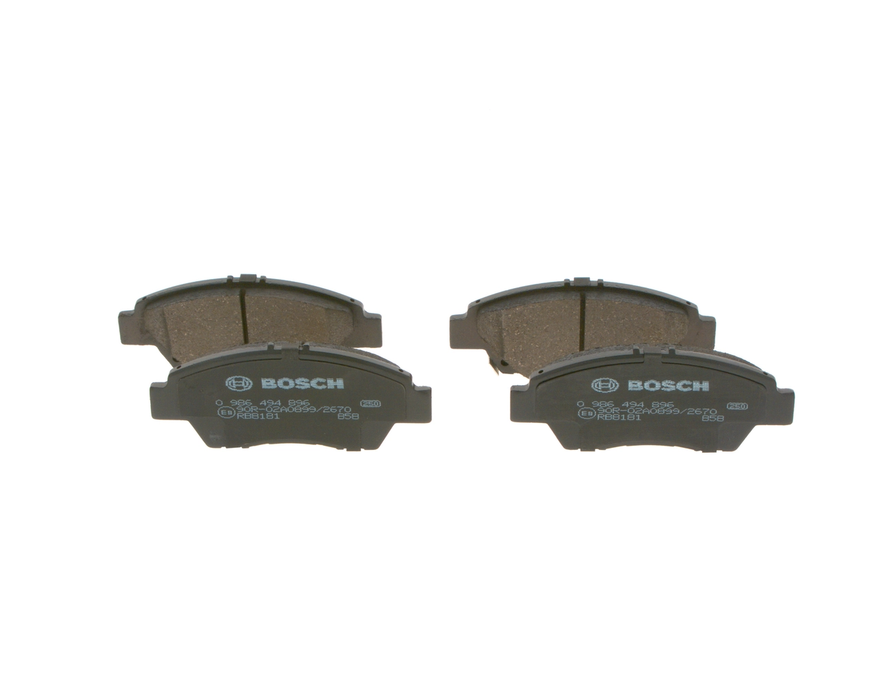 Set placute frana
