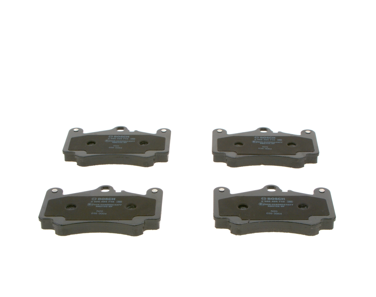 Set placute frana