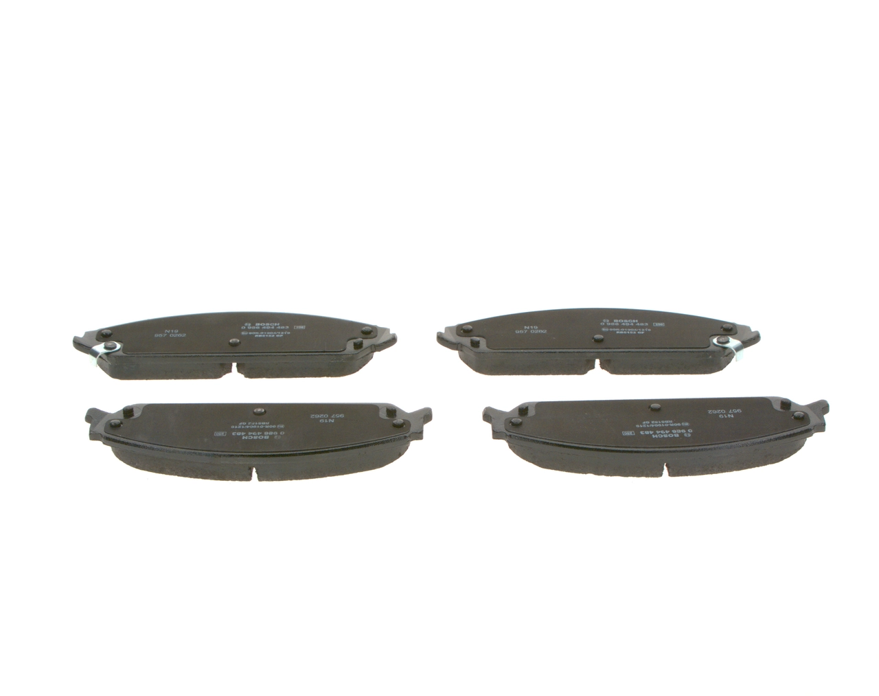 Set placute frana