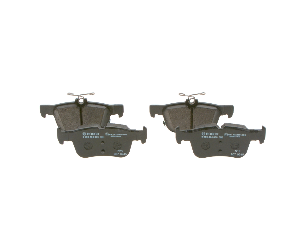 Set placute frana