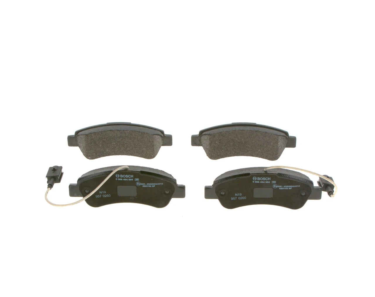 Set placute frana